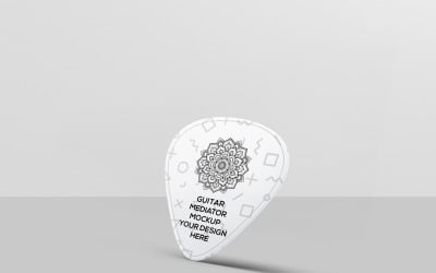 Guitar Mediator Mockup - Guitar Pick 2