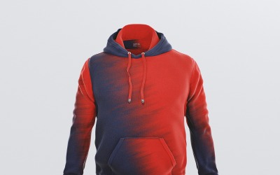 Mockup di felpa con cappuccio pullover Heather