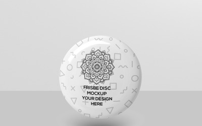 Mockup di frisbee - Mockup di disco volante
