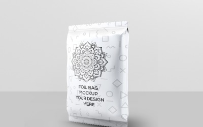 Mockup di imballaggio per sacchetti di alluminio 3