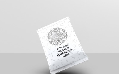 Mockup di imballaggio per sacchetti di alluminio 4