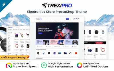 Trexipro - Elettronica e tema Mega Store PrestaShop