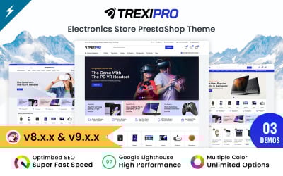 Trexipro - Elettronica e tema Mega Store PrestaShop