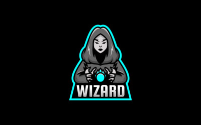 Wizard E-Sports-Logo-Vorlage