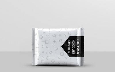 Bolsa de Aluminio - Maqueta de Bolsa de Aluminio para Comida Instantánea 6