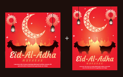 Eid-Al-Adha sablon - Bakra Eid sablon