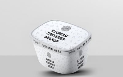 Maqueta de Envase de Helado 7