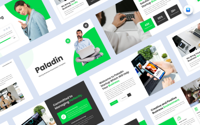 Paladin - Шаблон Keynote для стартапа