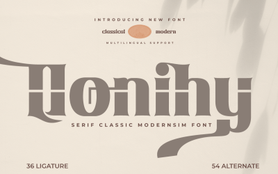 Qonihy | Serif klassisk modernism