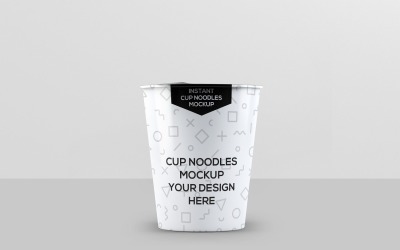 Food Cup - Instant Food Cup Mockup
