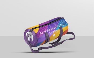 Makieta sportowego worka sportowego Barrel 6