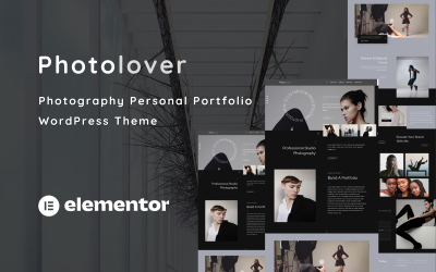 Photolover - Fotografické portfolio Jednostránkové téma WordPress