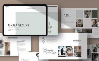 Organizert Google Slide Template