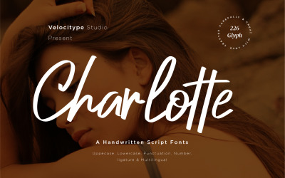 Charlotte - Font scritti a mano