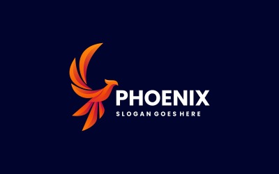 Phoenix Gradient Buntes Logo Vol.8