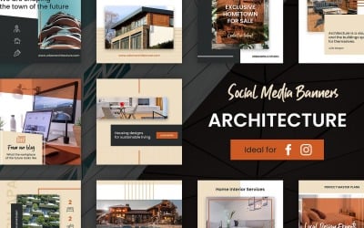 Instagram Banners - Architecture and Home Design