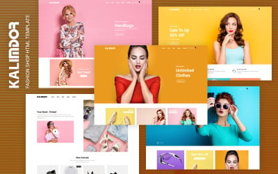 Kalimdor - HTML-шаблон модного магазина
