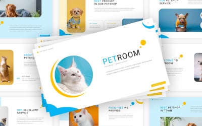 Modèle Powerpoint Petroom Petshop