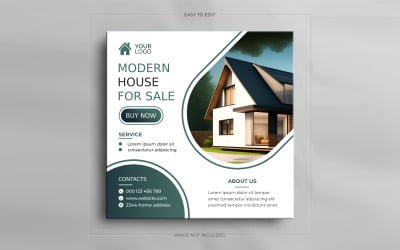 "Drive Business Success with Striking Corporate Social Media Ad PSD Template!"