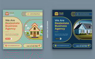 Drive Conversions and Engagement with Cutting-Edge Corporate Social Media Ad PSD Template