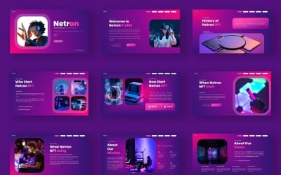 NETRON - Google Slide Template