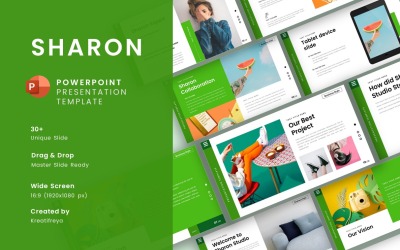 Шерон - Корпоративна бізнес презентація PowerPoint
