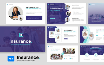 Assicurazione - Modello di presentazione aziendale