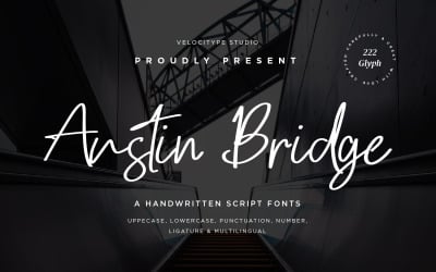 Austin Bridge - Fuentes Modern Script
