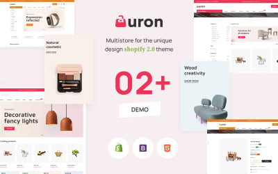 Auron – адаптивна преміум-тема Shopify для електроніки та гаджетів