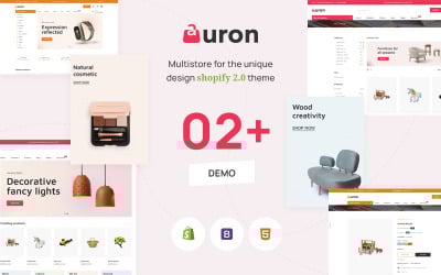 Auron - Адаптивная премиум-тема Shopify для электроники и гаджетов