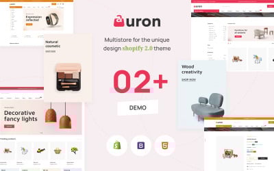Auron - Elektronik ve Gereçler Duyarlı Premium Shopify Teması