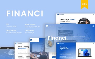 Financi – Finance Business Google Slide Template