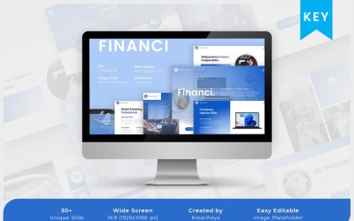 Finansi – Finance Business Keynote sablon