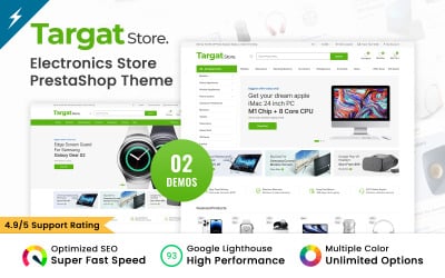 Targat – Elektronik- und Mega-Shop-PrestaShop-Theme