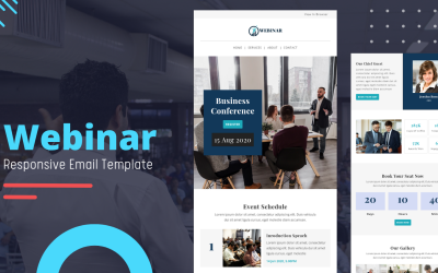 Webinar – Multipurpose Responsive Email Mall