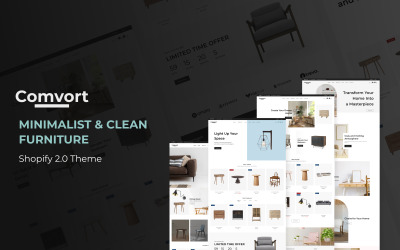 Comvort – Shopify-Theme für Möbel