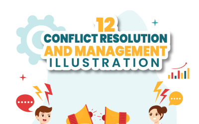 12 Konfliktlösning och hantering Illustration