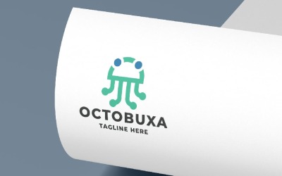 Octopuxa Pro-Logo-Vorlage