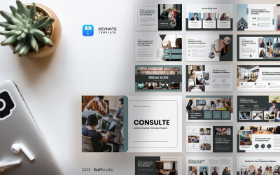 Consulte – Keynote-Vorlage für Unternehmensberatung
