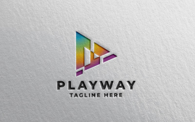 Speel Way Pro-logosjabloon