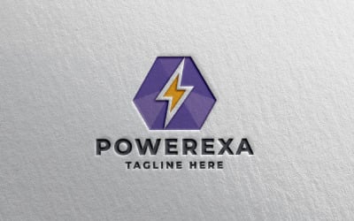 Szablon logo Powerexa Pro