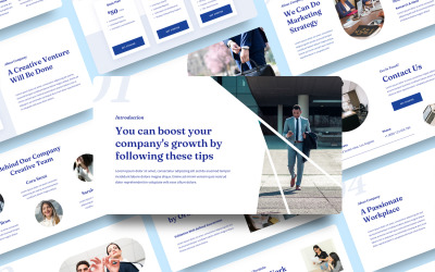 Orbit - Şirket Profili PowerPoint sunum şablonları