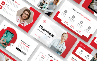Pharmaco – Medizinische Keynote-Vorlage