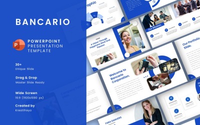 Bancario - Modello di presentazione aziendale in PowerPoint PPT