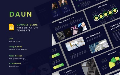Daun - Google Slides Business Mall