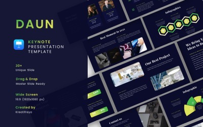 Daun - Keynote affärsmall