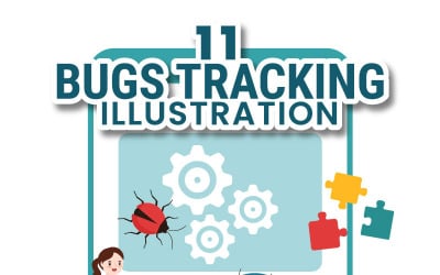 11 Mobile Phone Bug Tracking Illustration
