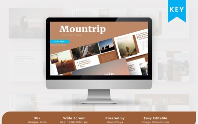 Mountrip – Keynote-Vorlage für Reisebüros