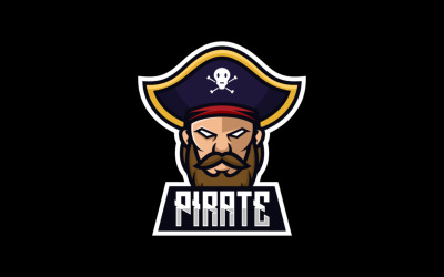 Pirate E-sport i logo sportowe