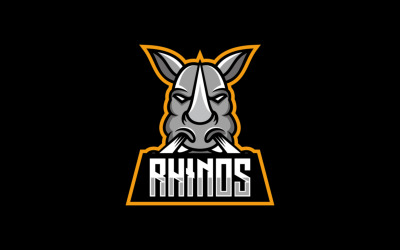 Rhinos E-sport i logo sportowe